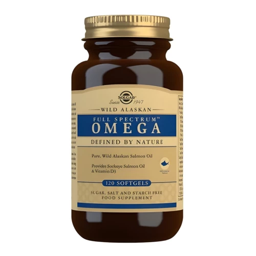 Solgar - Pełne Spektrum Omega - 120 kapsułek